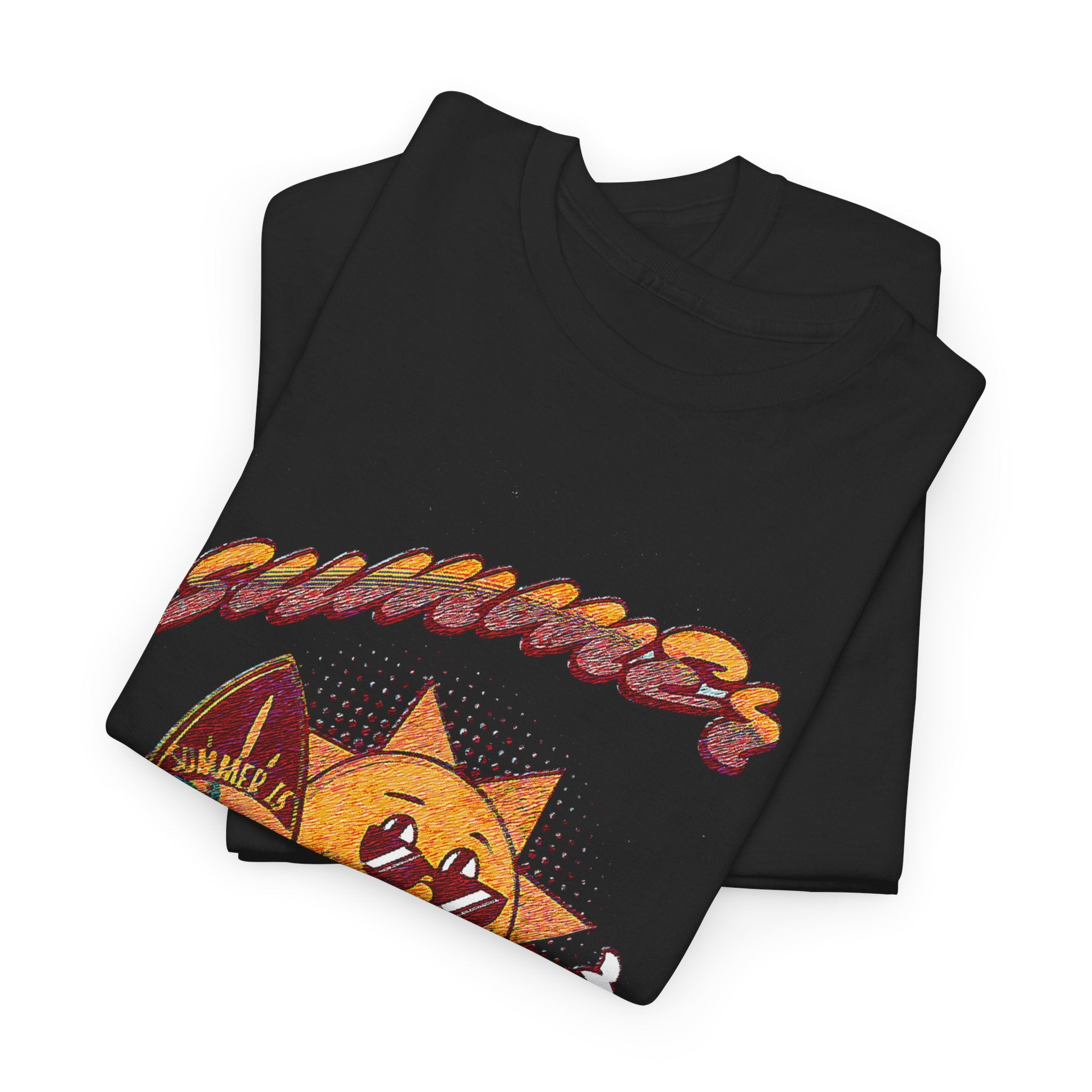 Summertime Coming Graphic Tee — 100% COTTON 180GSM