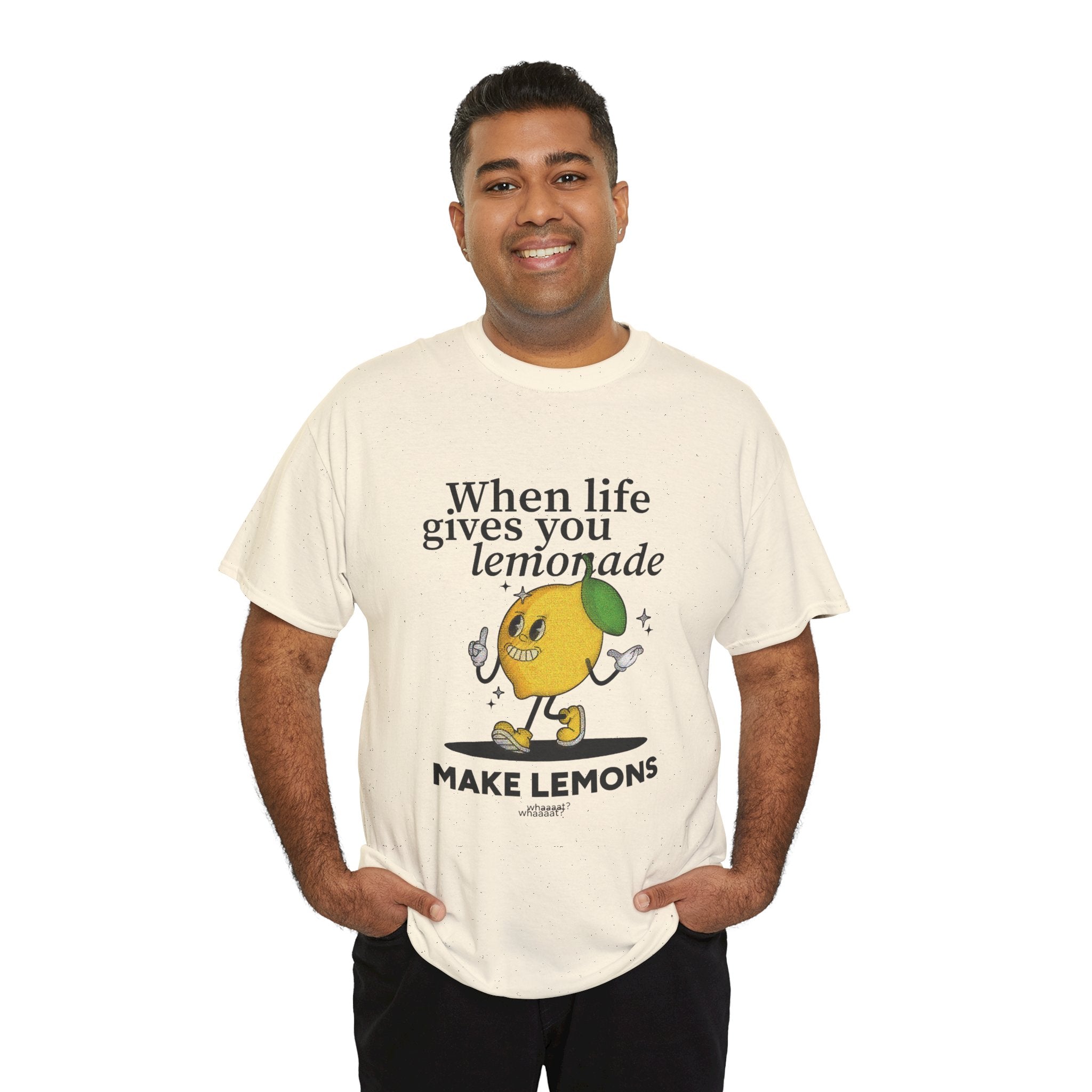 Make Lemons Graphic Tee — 100% COTTON 180GSM