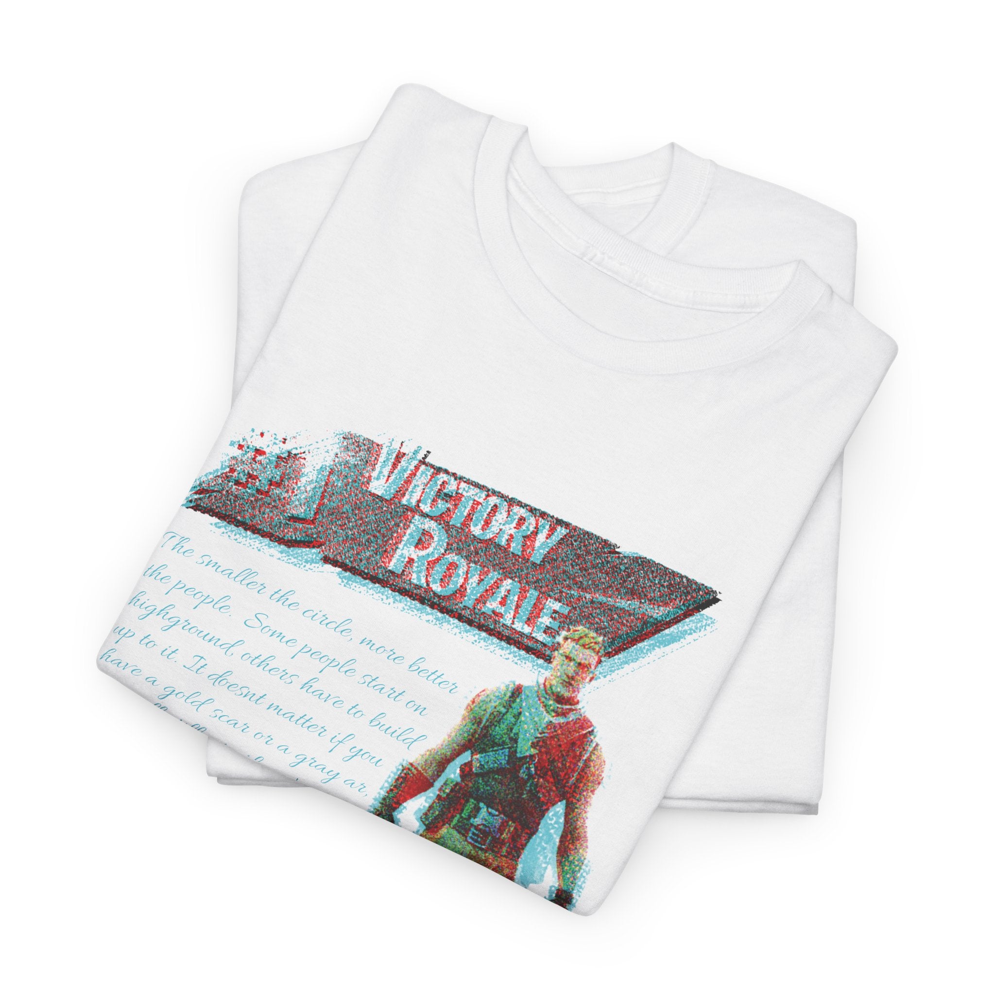 Victory Royale Jonesy Graphic Tee — 100% COTTON 180GSM (FULLY CUSTOMIZED LIMITED EDITION)