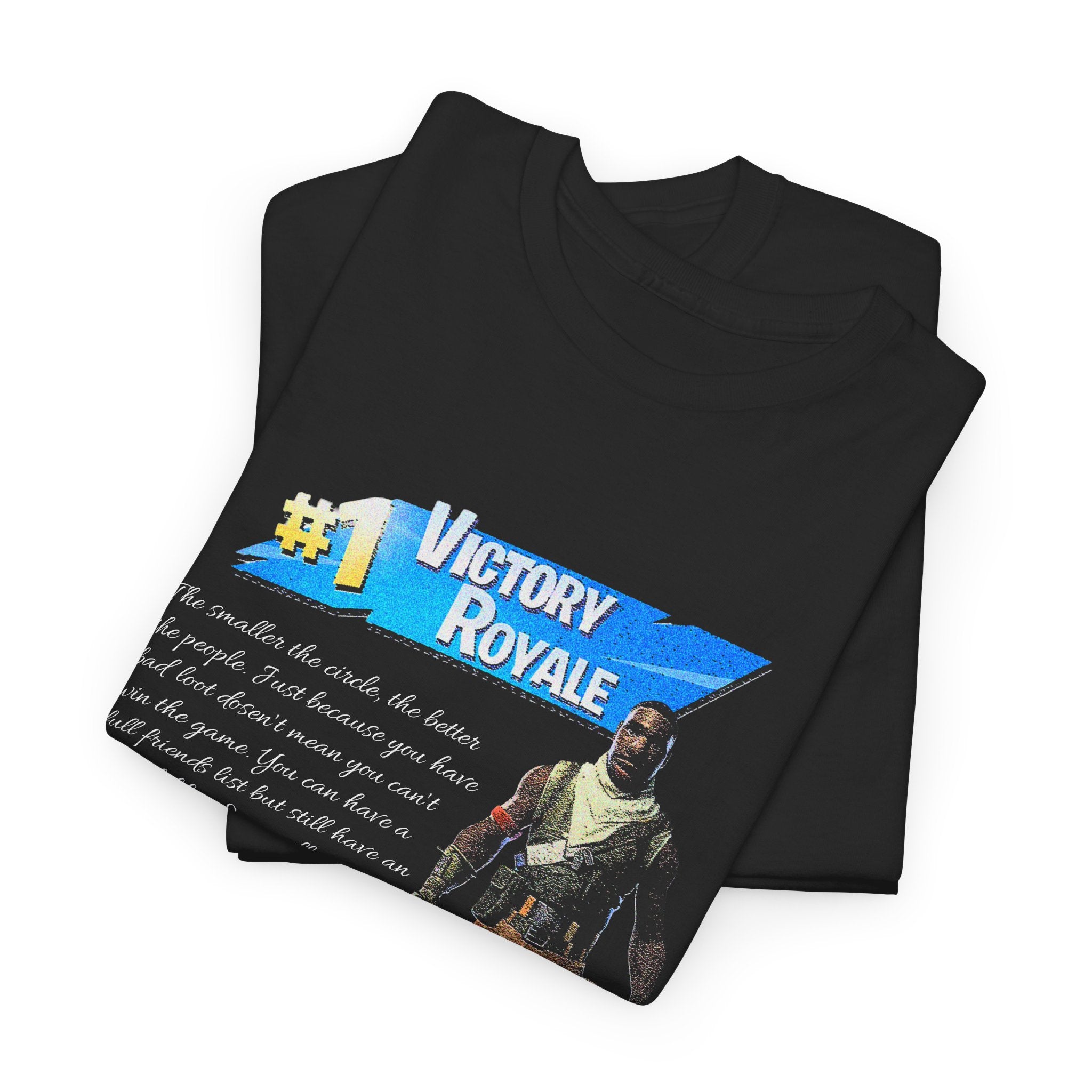Victory Royale Spitfire Graphic Tee — 100% COTTON 180GSM (FULLY CUSTOMIZED LIMITED EDITION)