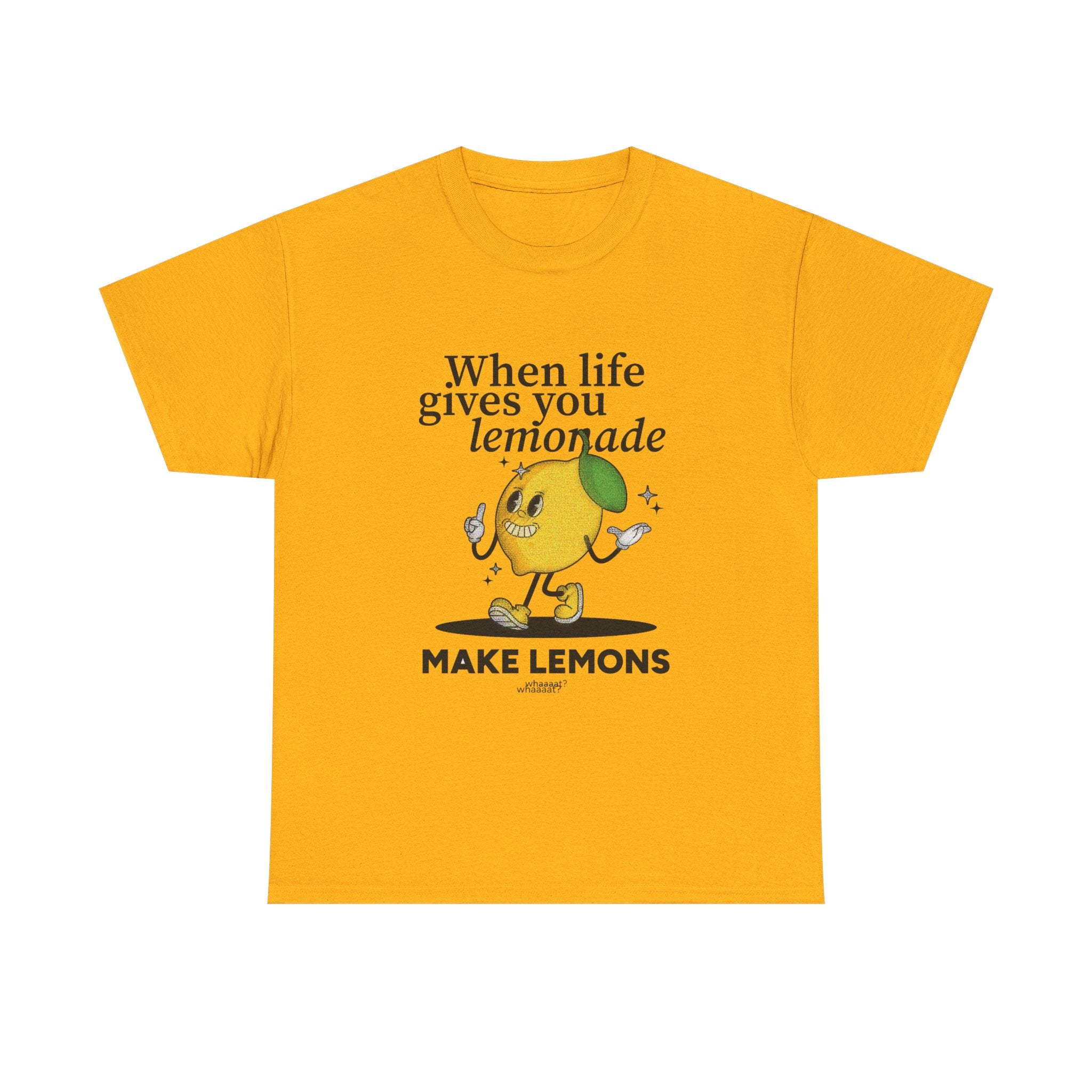 Make Lemons Graphic Tee — 100% COTTON 180GSM