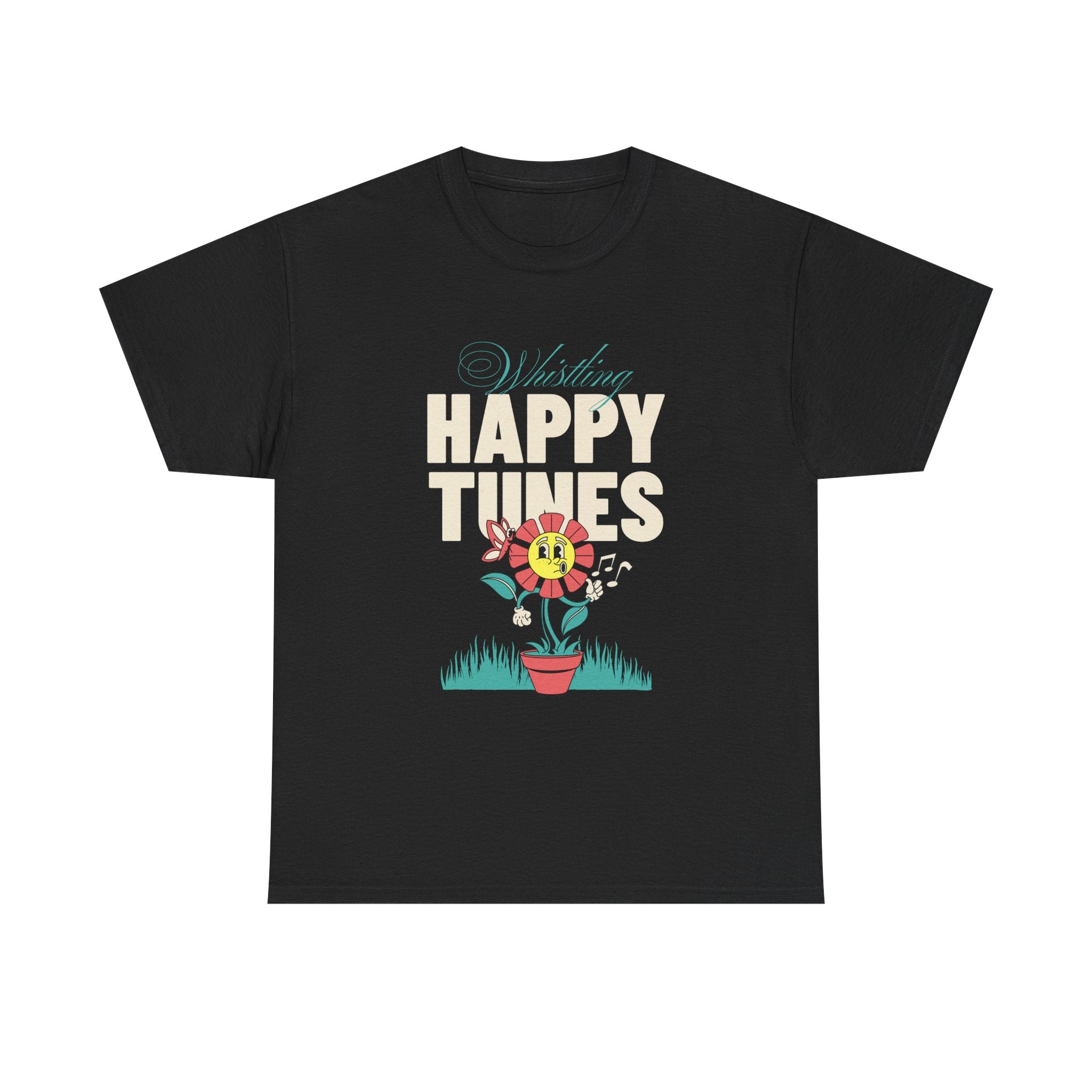 Happy Tunes Graphic Tee — 100% COTTON 180GSM