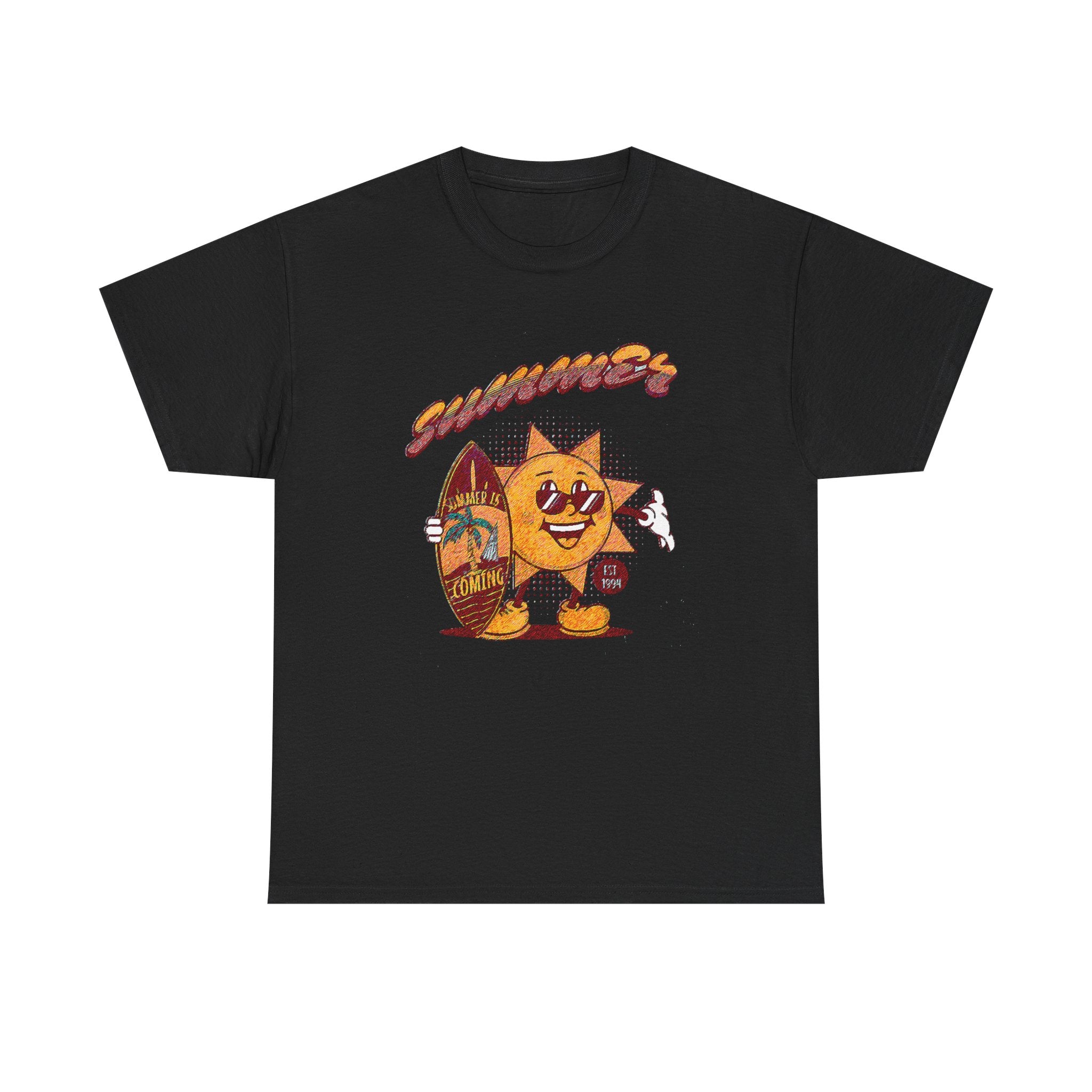 Summertime Coming Graphic Tee — 100% COTTON 180GSM