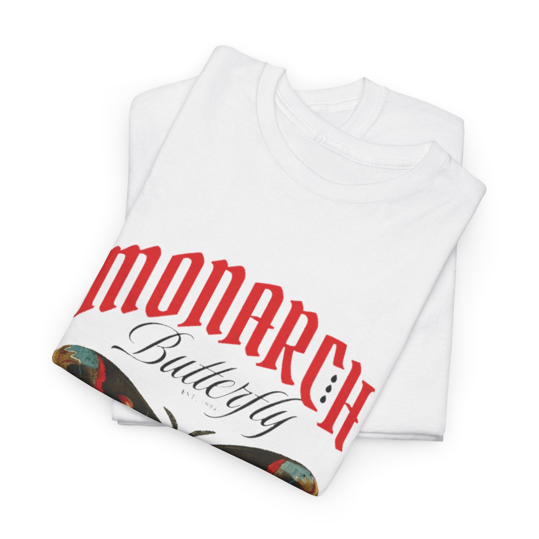 Monarch Butterfly Graphic Tee — 100% COTTON 180GSM