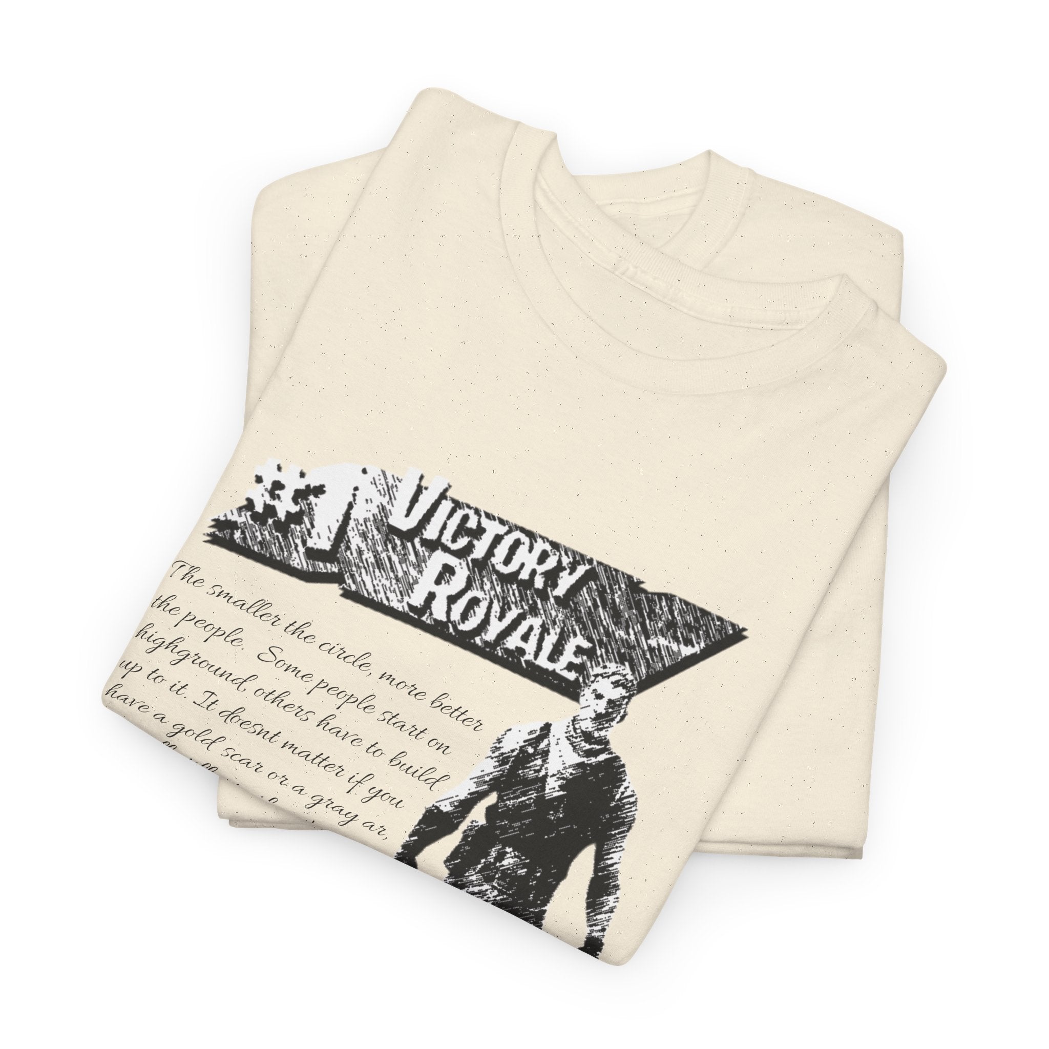 Victory Royale Jonesy Graphic Tee — 100% COTTON 180GSM (FULLY CUSTOMIZED LIMITED EDITION)