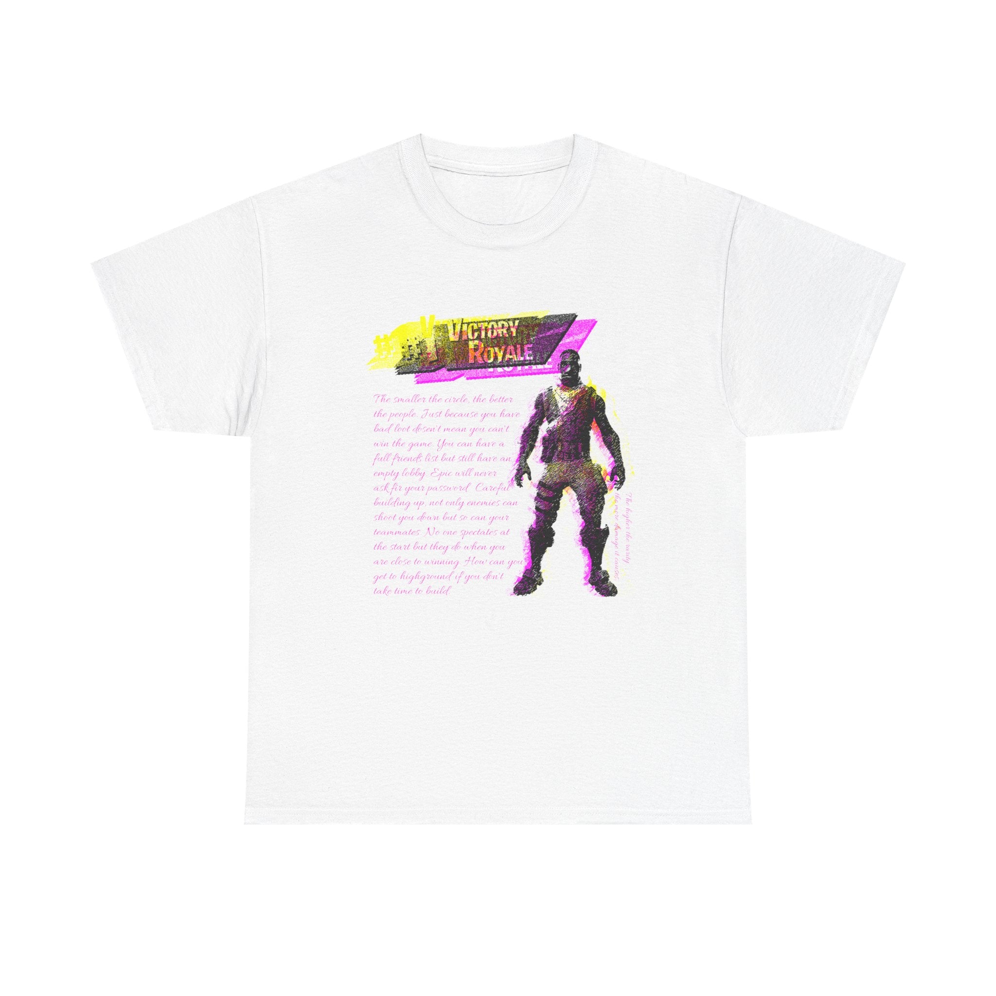 Victory Royale Spitfire Graphic Tee — 100% COTTON 180GSM (FULLY CUSTOMIZED LIMITED EDITION)