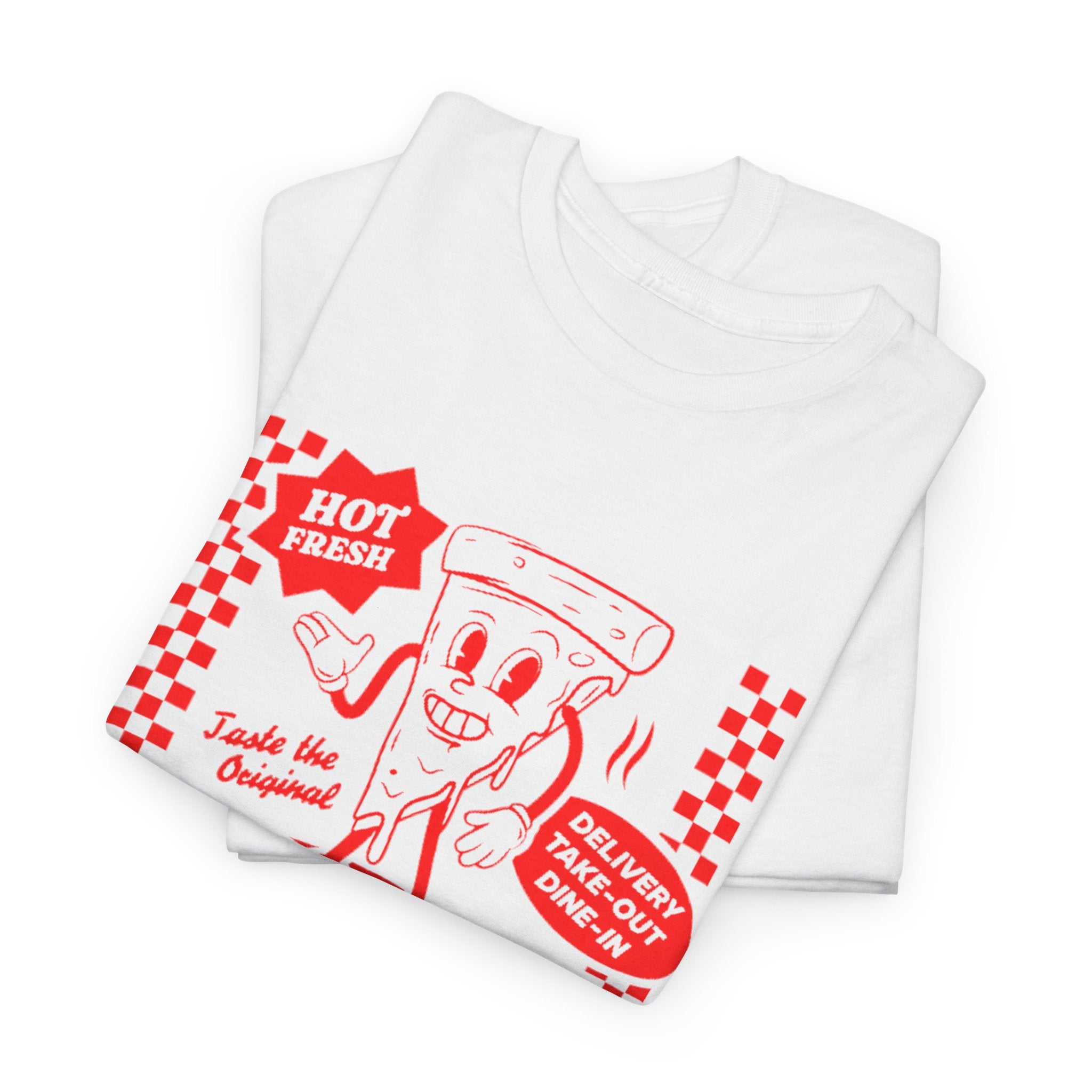 Pizza Slice Graphic Tee — 100% COTTON 180GSM