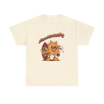 Summertime Coming Graphic Tee — 100% COTTON 180GSM