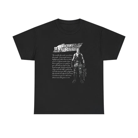 Victory Royale Jonesy Graphic Tee — 100% COTTON 180GSM (FULLY CUSTOMIZED LIMITED EDITION)