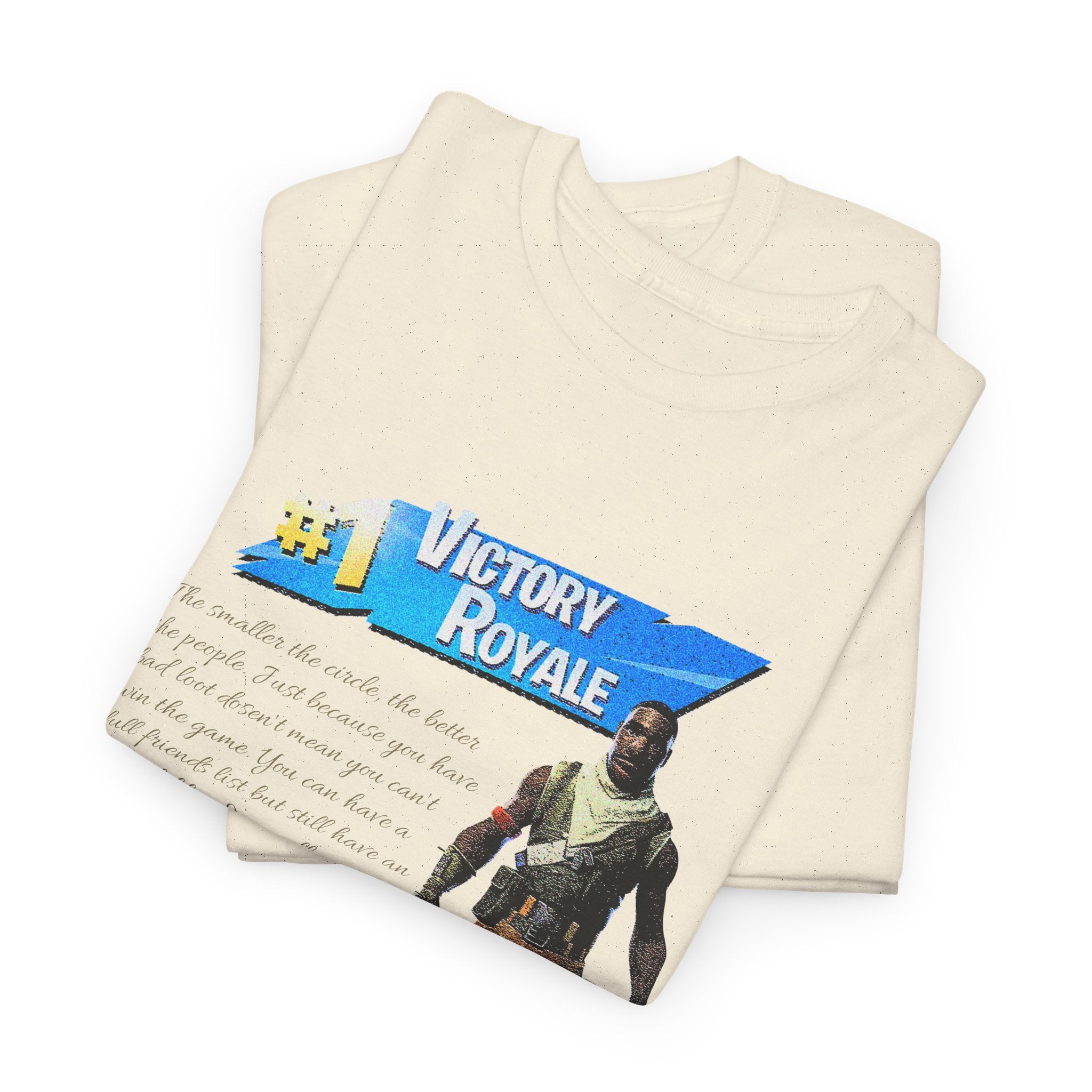 Victory Royale Spitfire Graphic Tee — 100% COTTON 180GSM (FULLY CUSTOMIZED LIMITED EDITION)