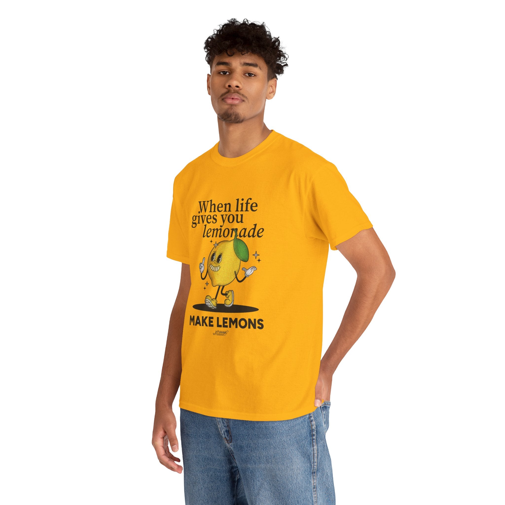 Make Lemons Graphic Tee — 100% COTTON 180GSM