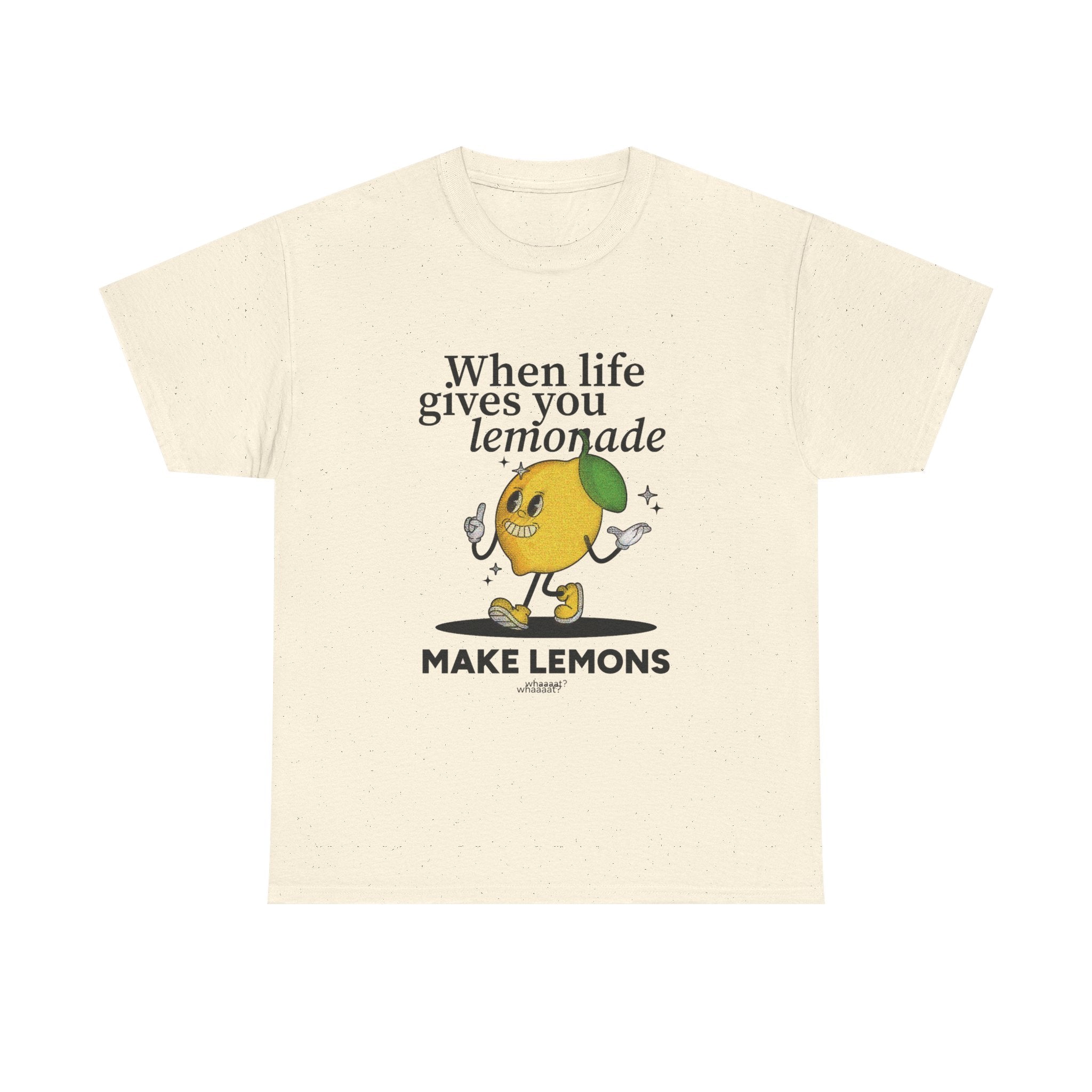 Make Lemons Graphic Tee — 100% COTTON 180GSM