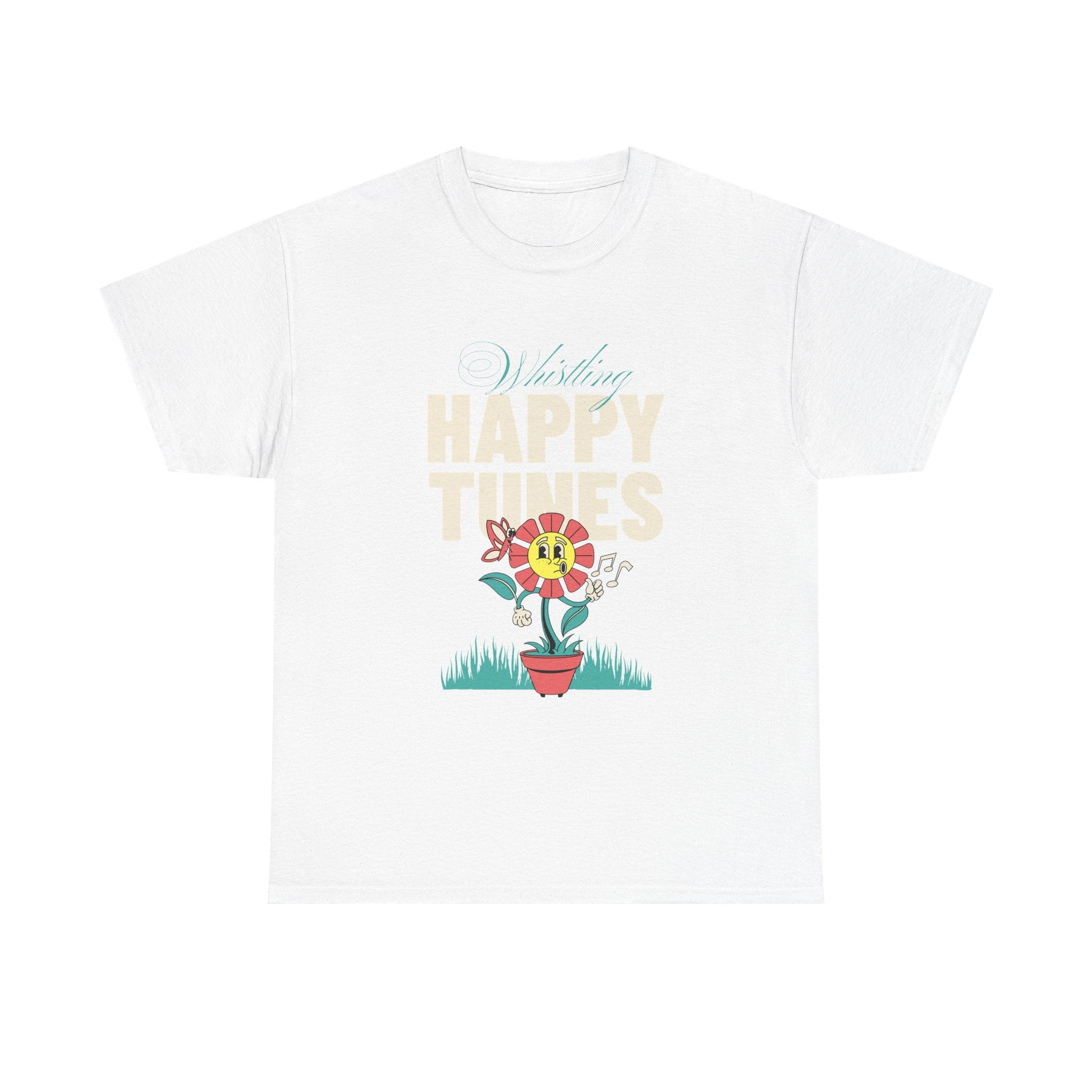 Happy Tunes Graphic Tee — 100% COTTON 180GSM