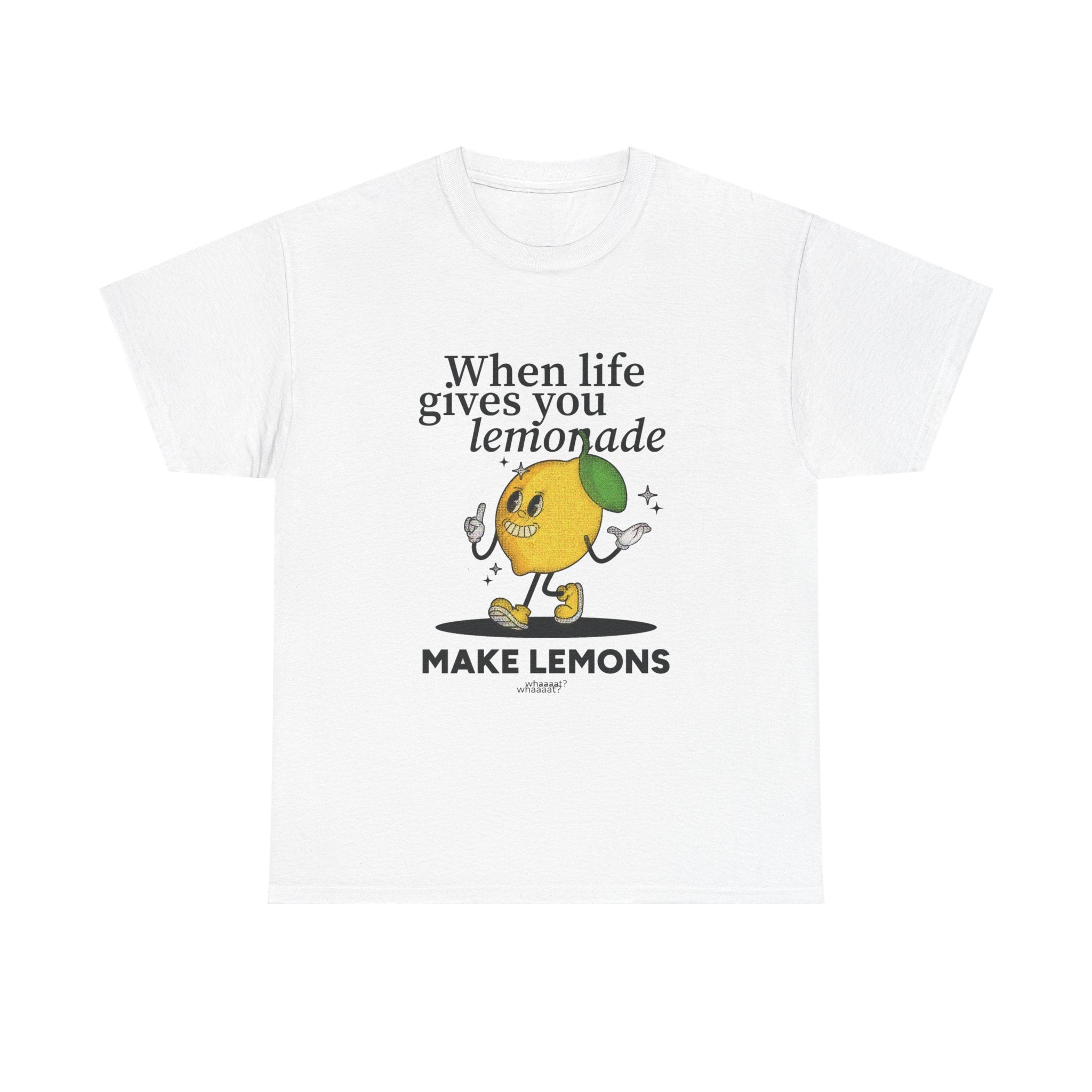 Make Lemons Graphic Tee — 100% COTTON 180GSM
