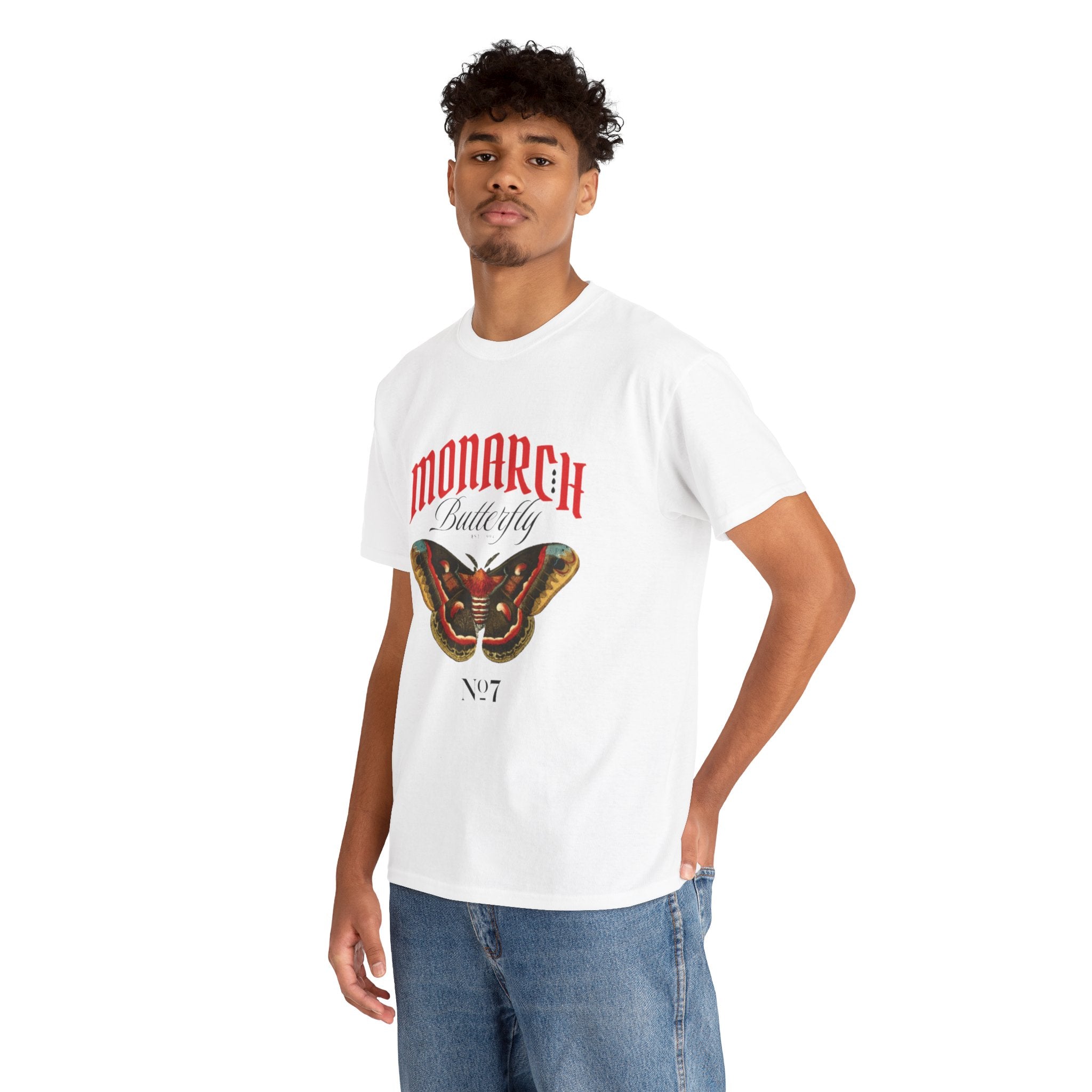 Monarch Butterfly Graphic Tee — 100% COTTON 180GSM