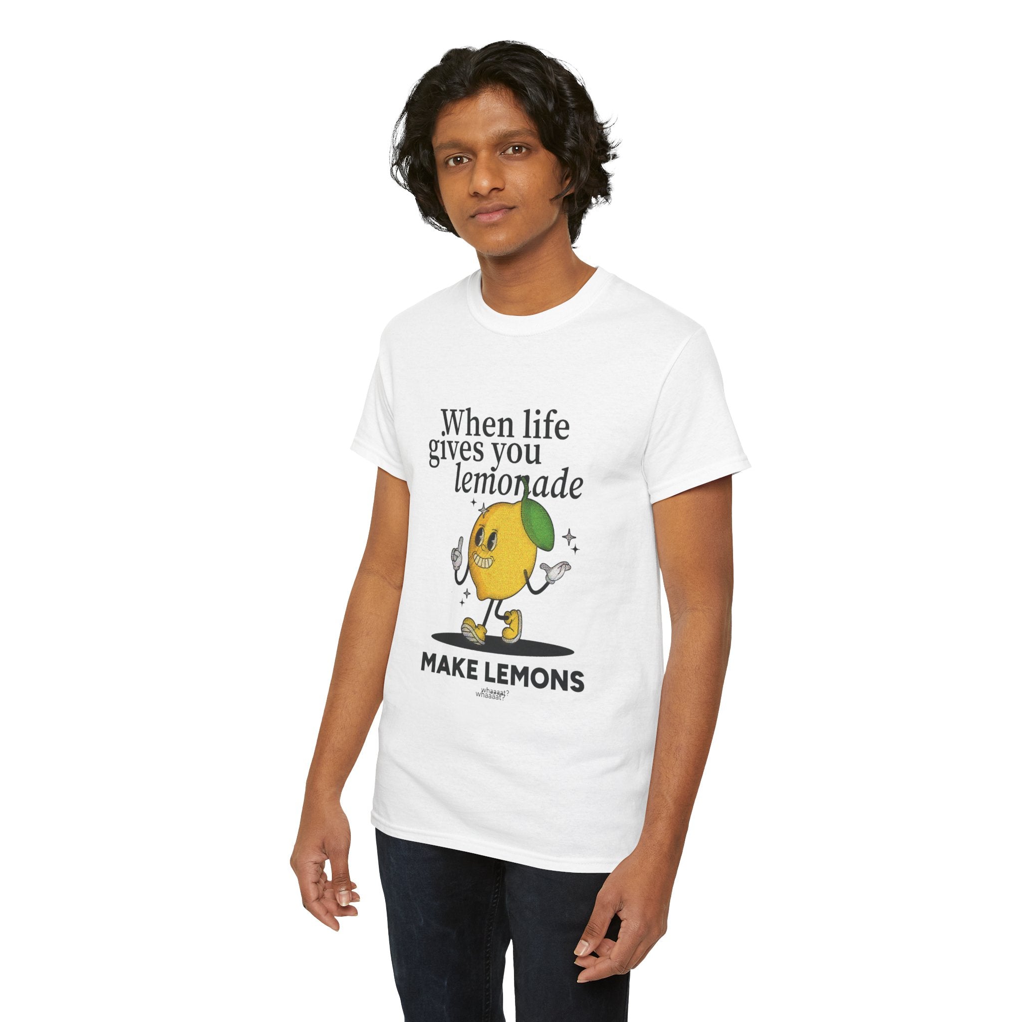 Make Lemons Graphic Tee — 100% COTTON 180GSM