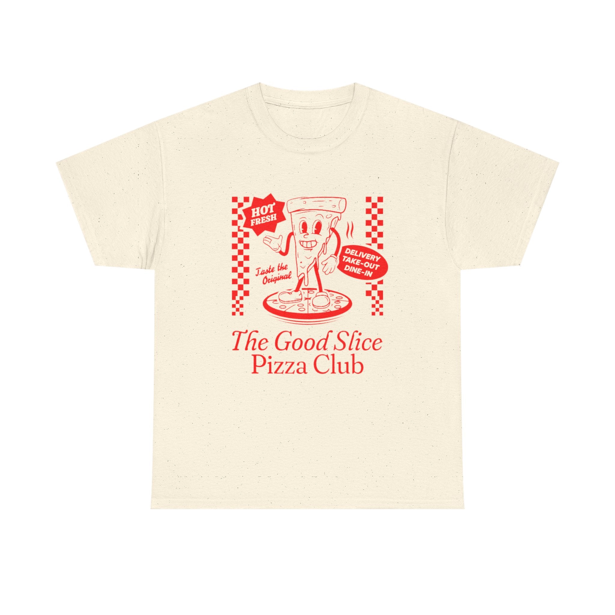 Pizza Slice Graphic Tee — 100% COTTON 180GSM