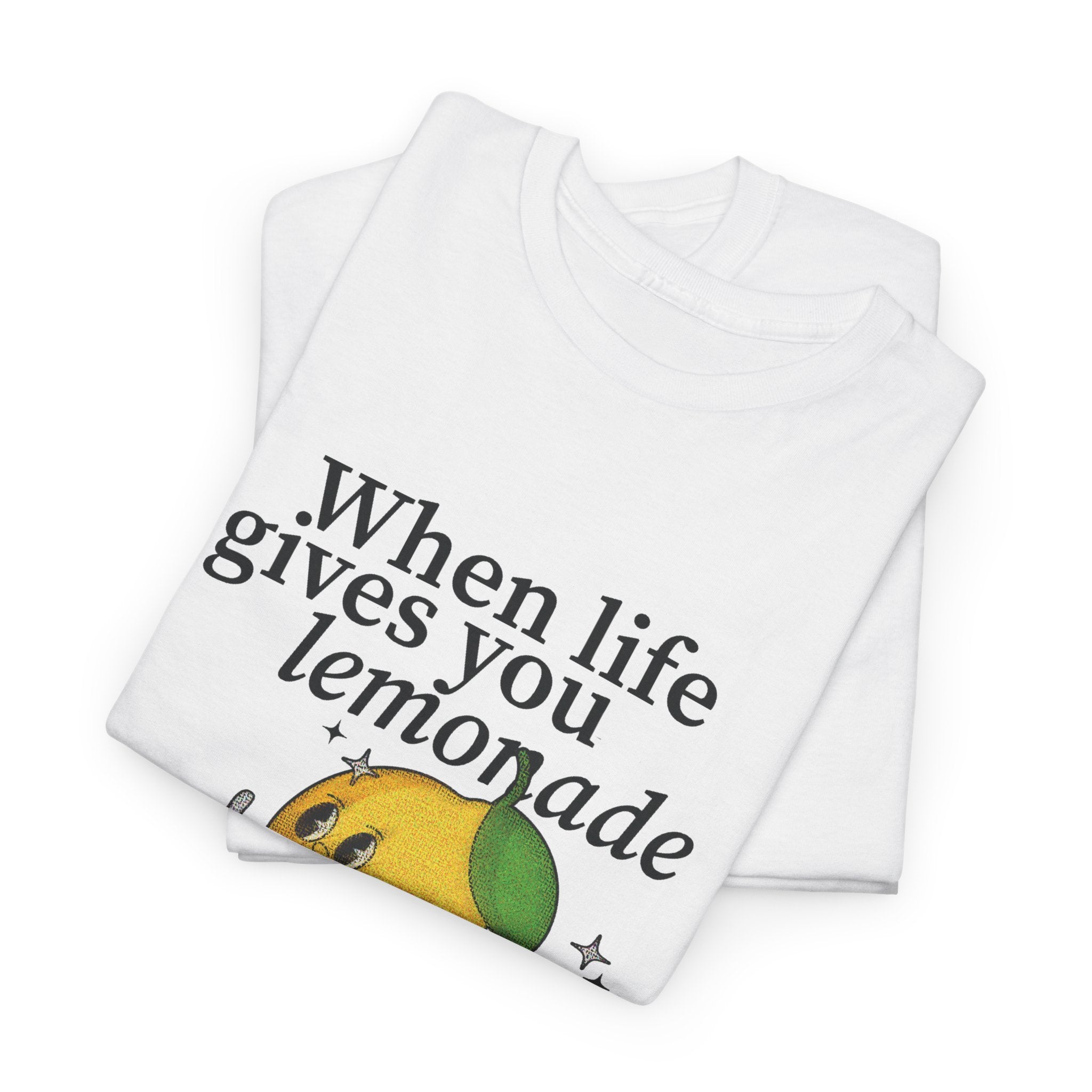 Make Lemons Graphic Tee — 100% COTTON 180GSM